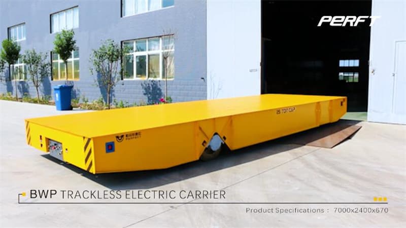 <h3>Motorized Die Cart For Industrial Product Handling 120T</h3>

